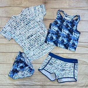 Eddie Bauer 4-piece Swimsuit set - NEW